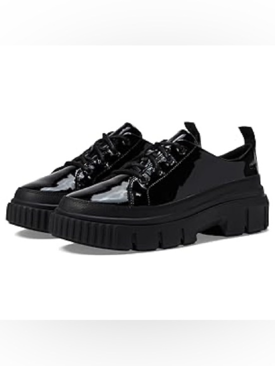 Timerland Shoes - New Timberland Women's Greyfield Leather Ox, Black Full Grain Patent, 9 Medium